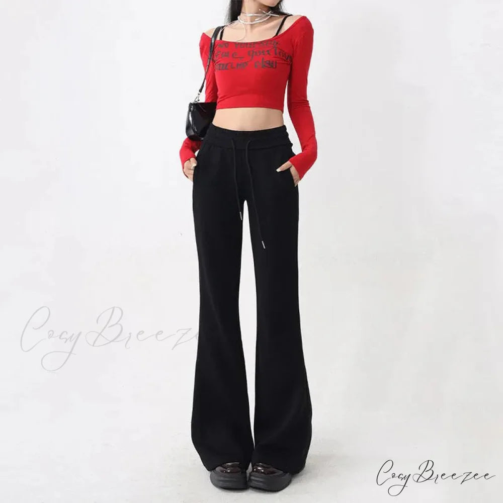 Hottie High Waist Flare Pants pants-241228