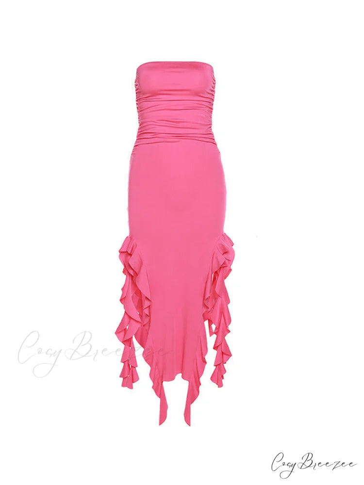 Irregular Rhinestone Decor Trendy Halter Crop Cami Top