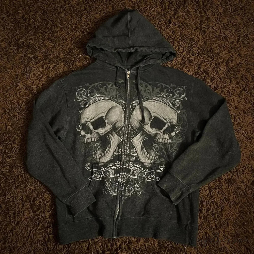 Joker Print Fleece Hoodie black / M hoodies-241228