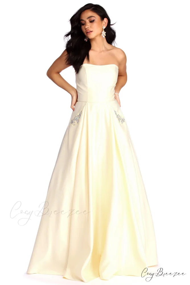 Josephine Formal Stylish Jewel Ball Gown