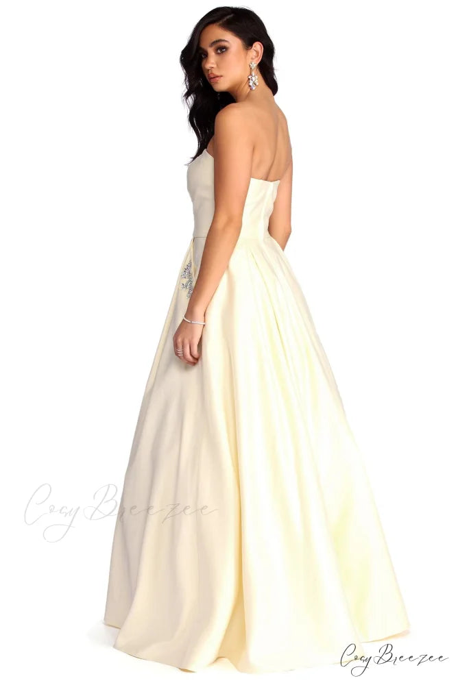 Josephine Formal Stylish Jewel Ball Gown