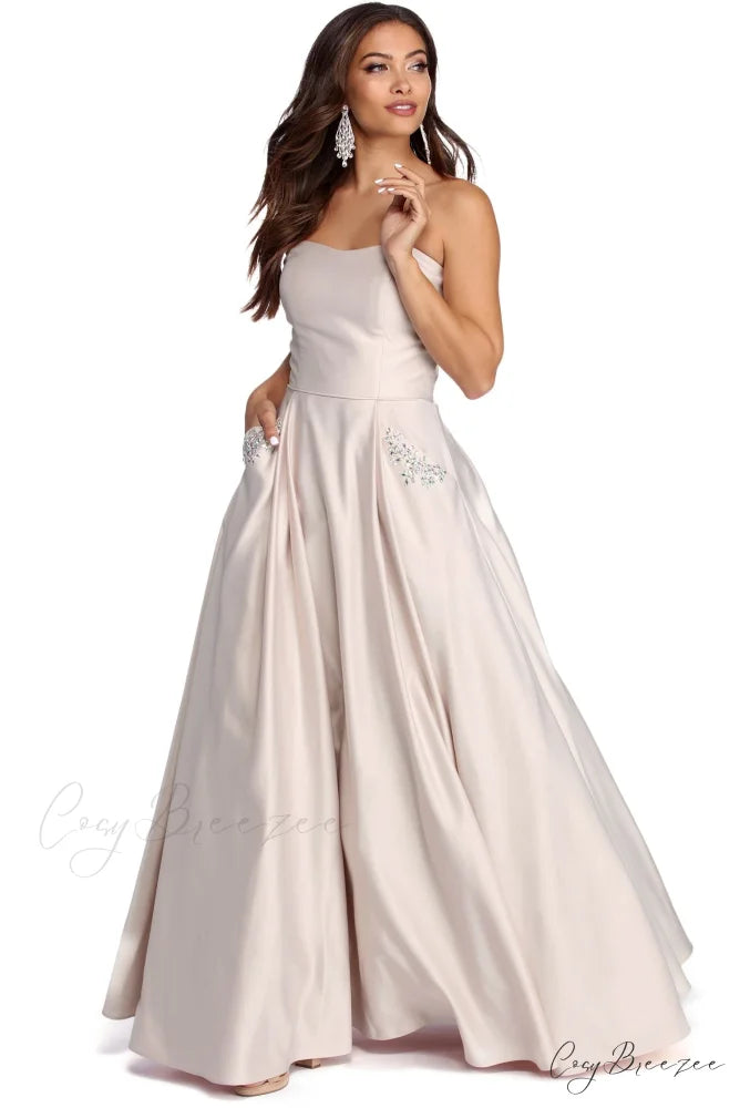 Josephine Formal Stylish Jewel Ball Gown