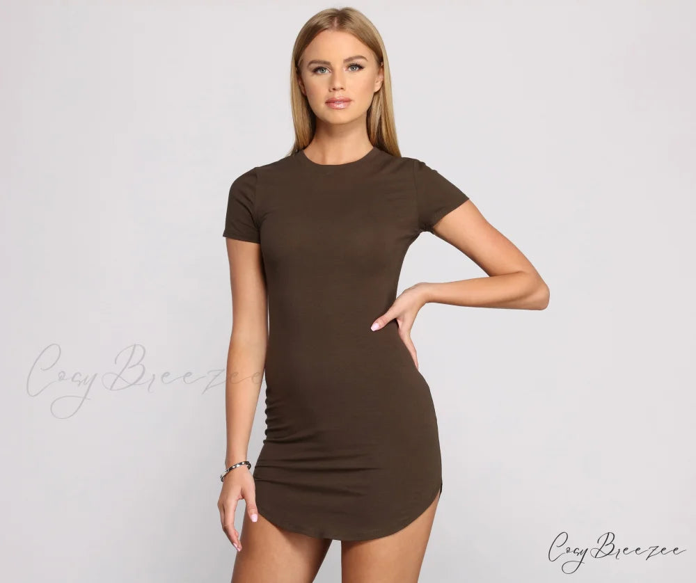Keep It Cool Charming And Casual Tunic OLIVE / XS