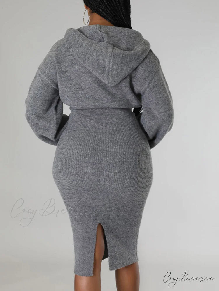 Knit Charming Mini Dress