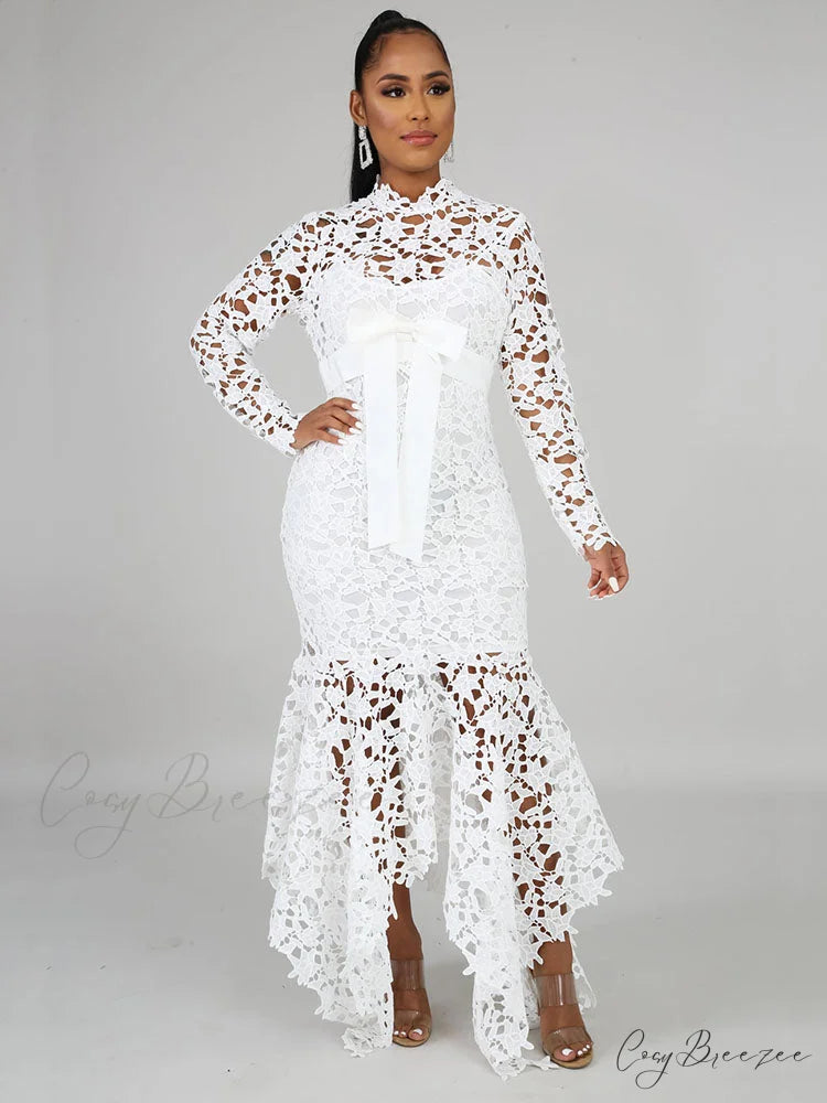Lace Charming Nightwear Dress