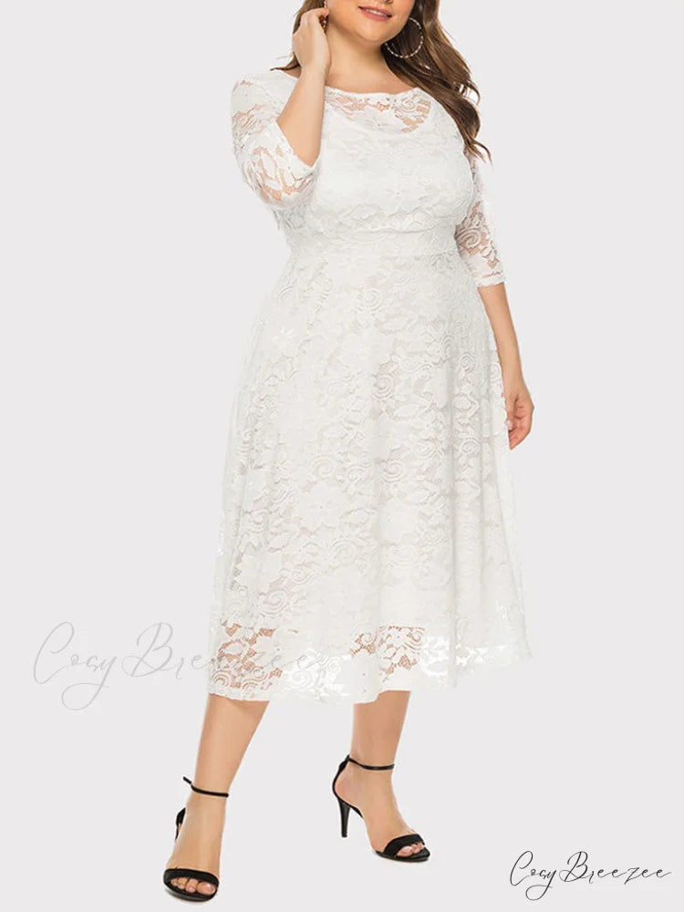 Lace Detail Graceful Bandeau Top