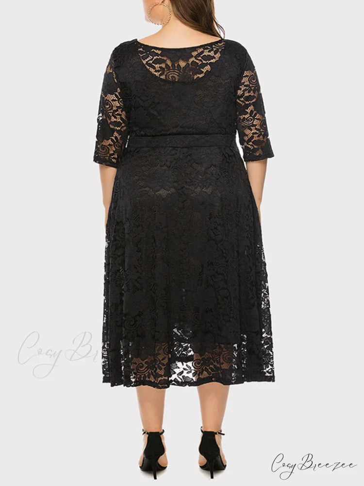 Lace Detail Graceful Bandeau Top