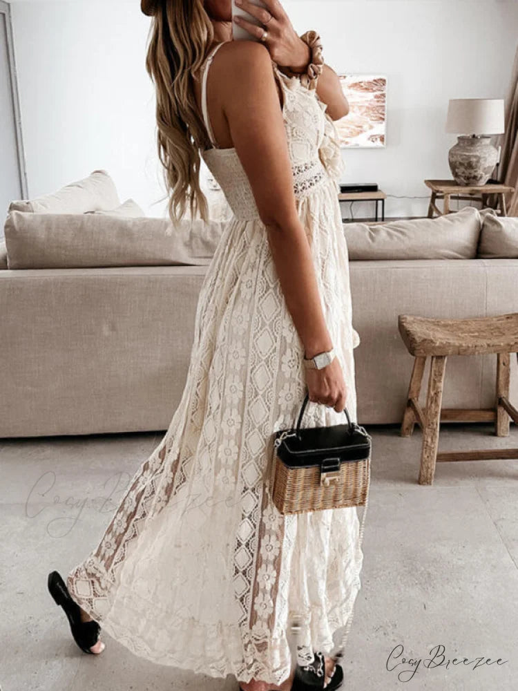 Lace Gown Slip for Elegant Women
