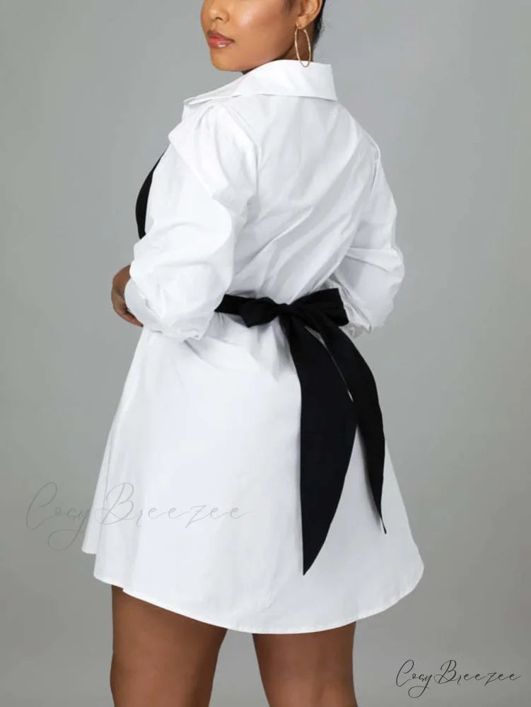 Lace Up Graceful Black Bandeau Top