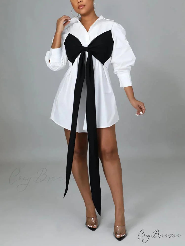 Lace Up Graceful Black Bandeau Top White / L