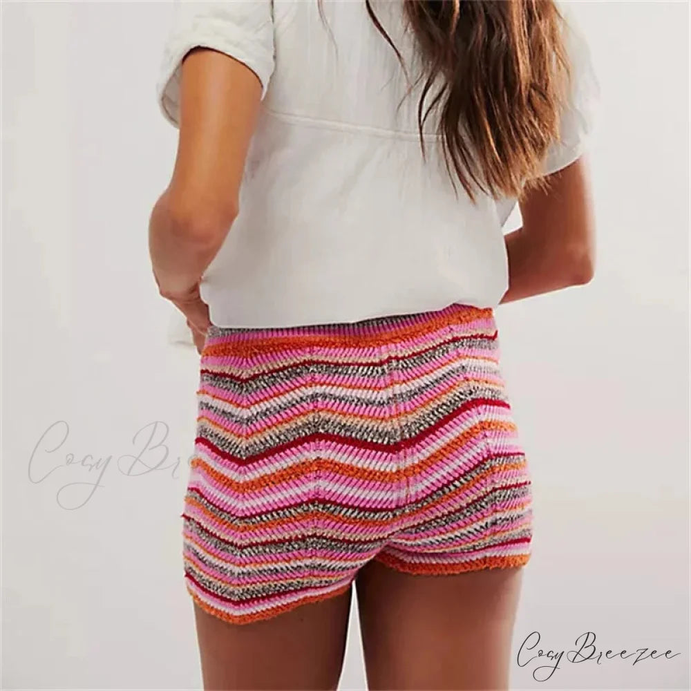 Lacy Tiered Frilled Sculpting Short short-250223