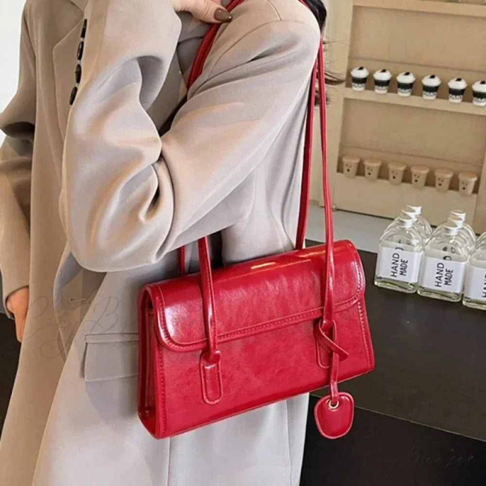 Large Capacity Winter Underarm Bag shoulder-250126