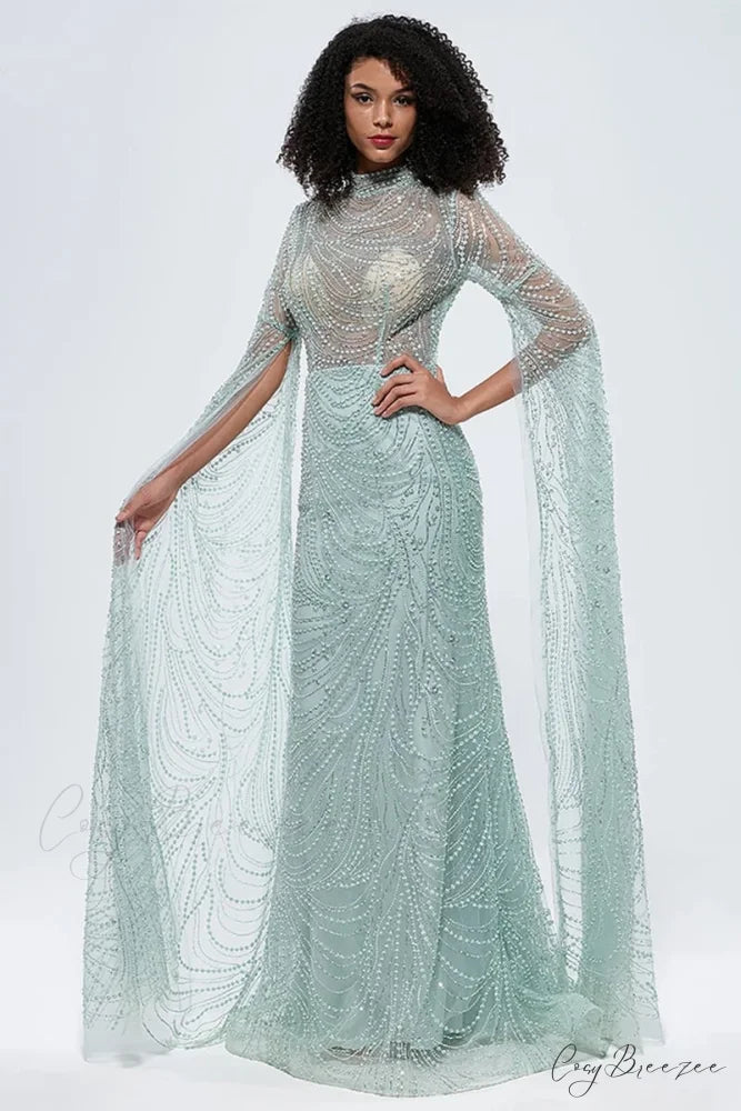 Lavanya Beaded Graceful Maxi Dress