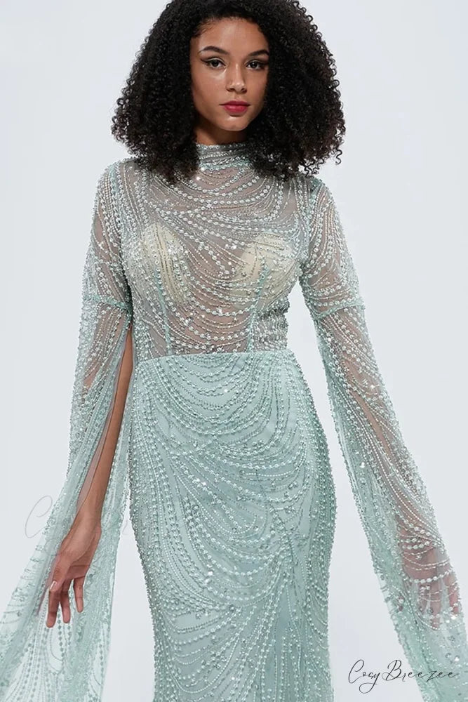 Lavanya Beaded Graceful Maxi Dress