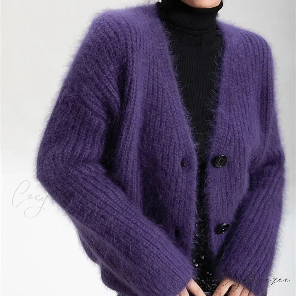 Lazy Heavy Full Sleeve Feminine Cardigan cardigans-241228