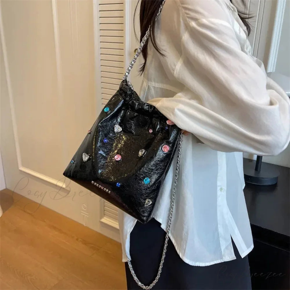 Leopard Shopper Large Bag shoulder-250126