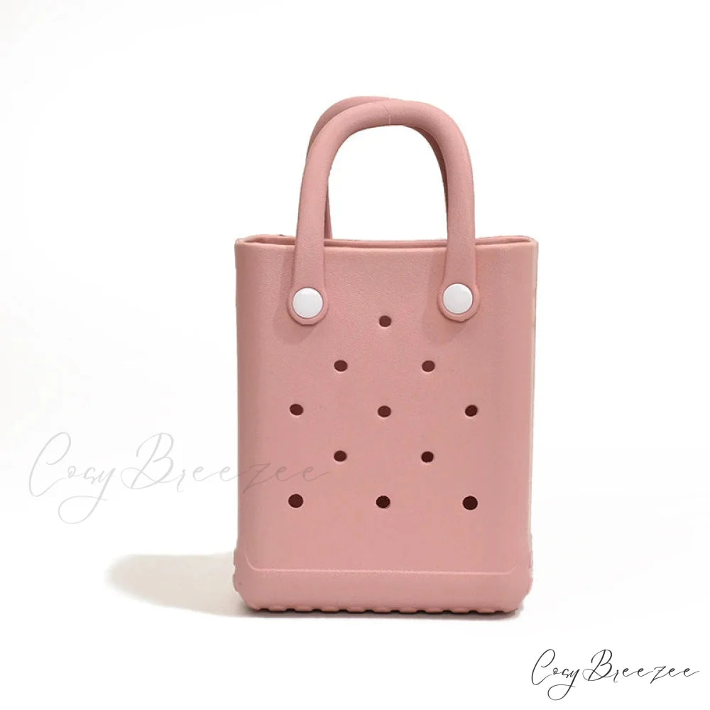 Lightweight Travel Beach Womens Shoulder Handbag Pink / (20cm handbag-250126
