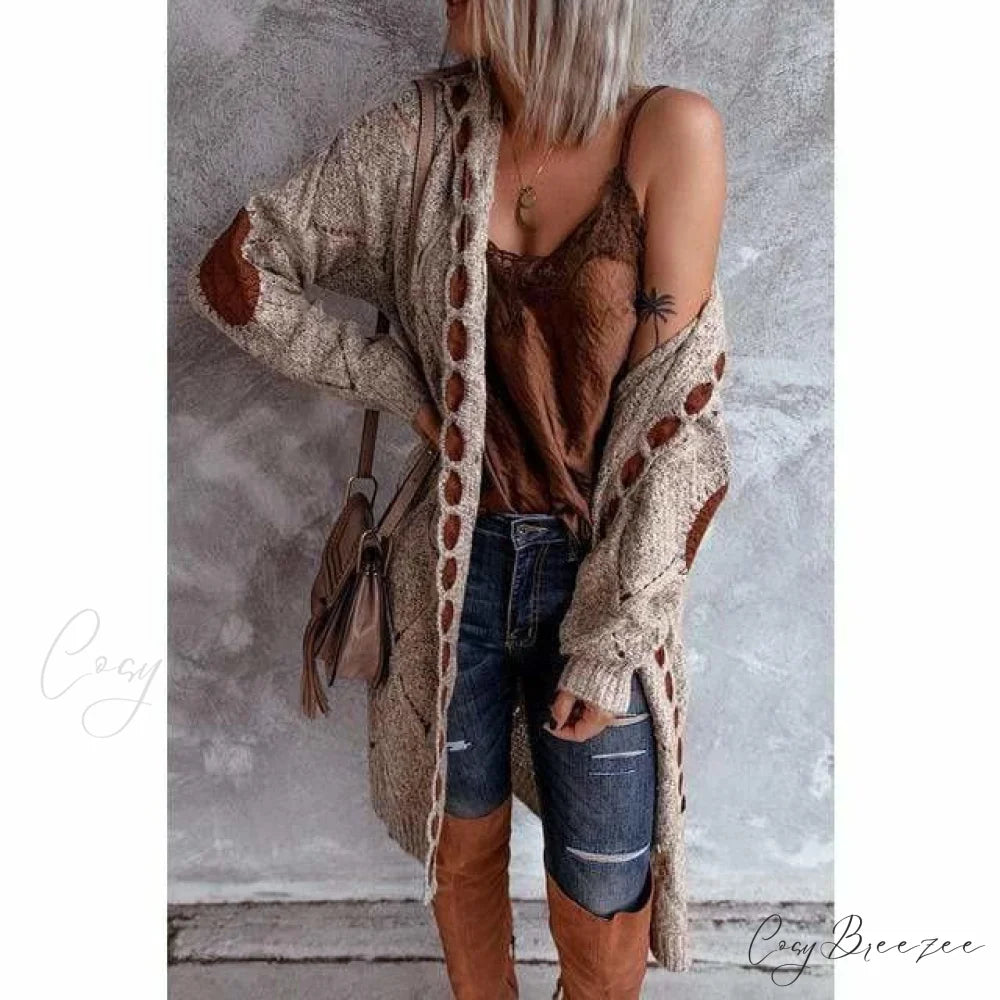 Long Hooded Cardigan