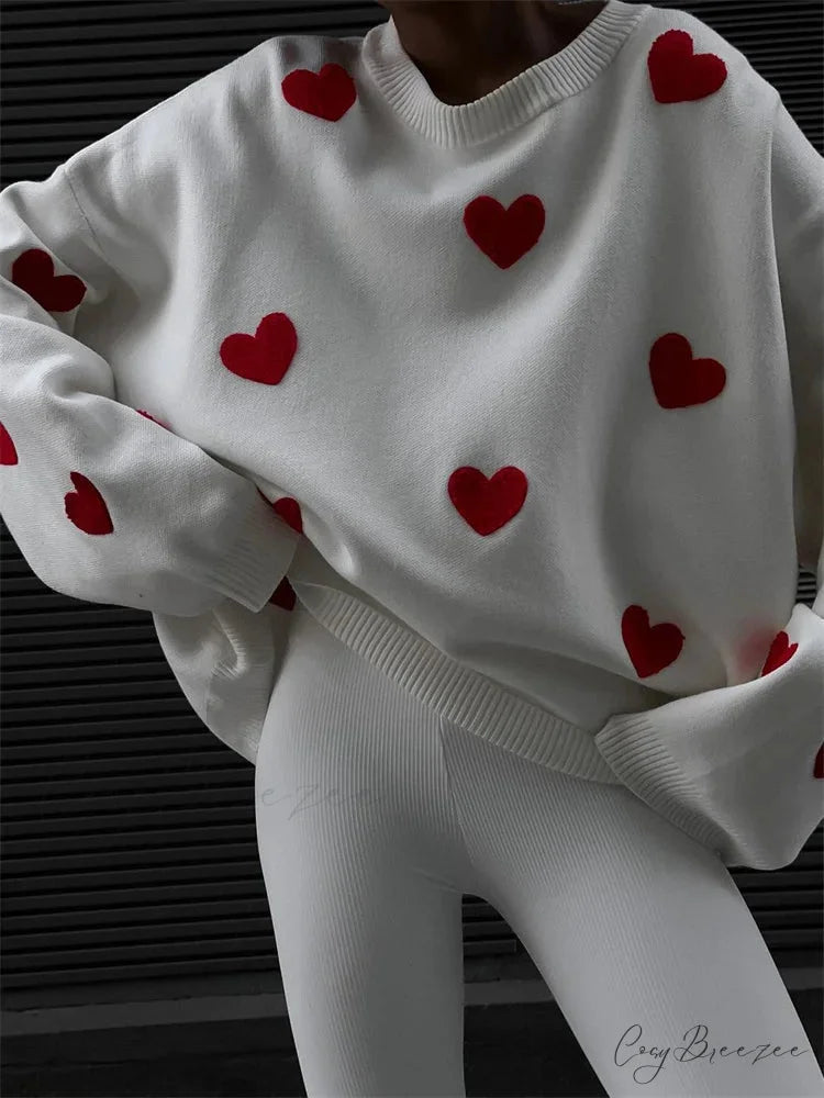 Loose Fashion Patchwork Long Sleeve Sweater swraters-241228