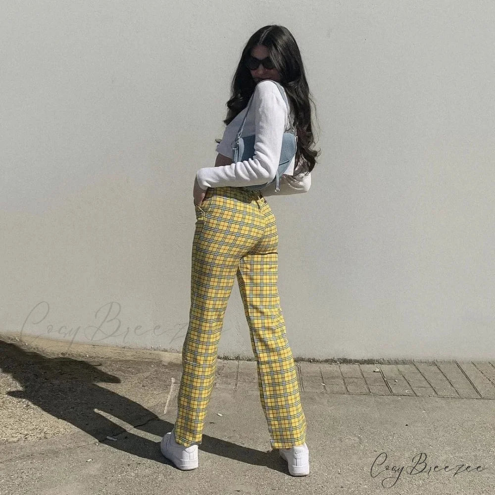 Loose Spacious Patchwork Pull-Tie Jogger Pant pant-250223