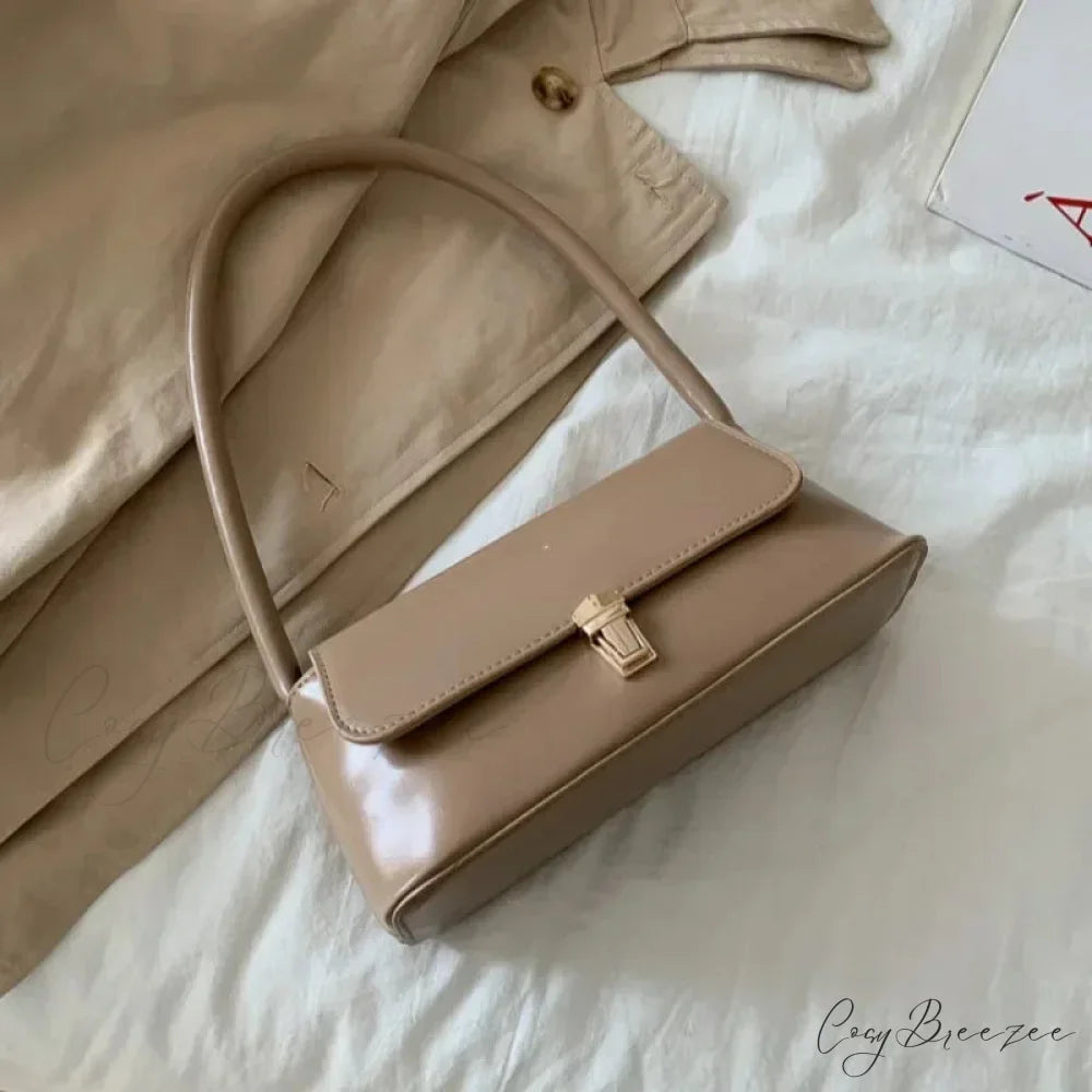Luxury Brand Solid Color Crossbody Bag Khahi shoulder-250126