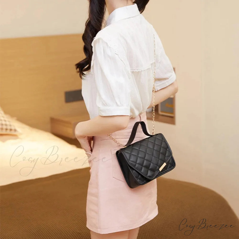 Luxury Messenger Embroidery Chain Crossbody Handbag handbag-250126