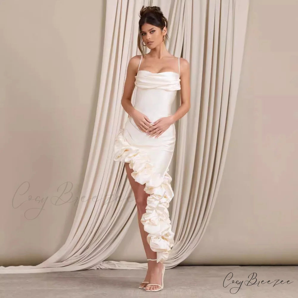 Luxury Pearl Strapless Bandage Formal Dress promdress-250223