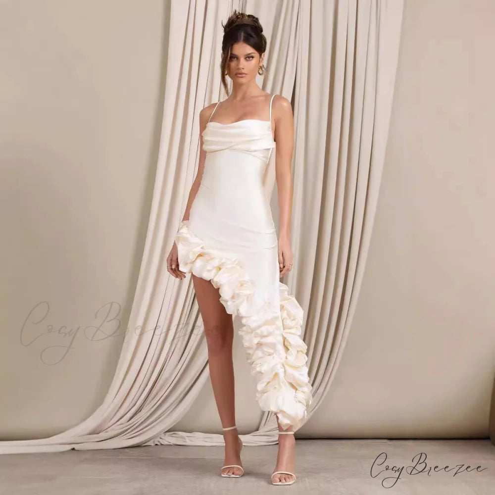 Luxury Pearl Strapless Bandage Formal Dress promdress-250223