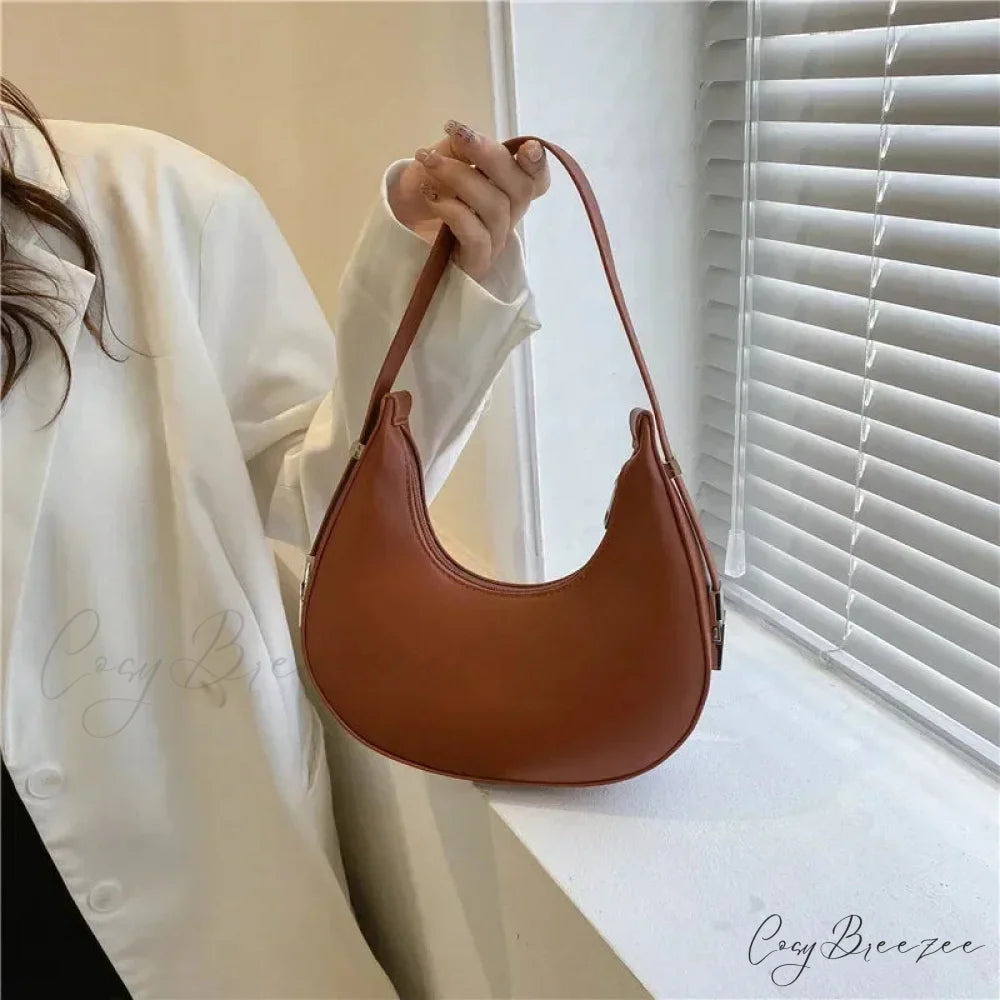 Luxury PU Leather Small Clutch shoulder-250126