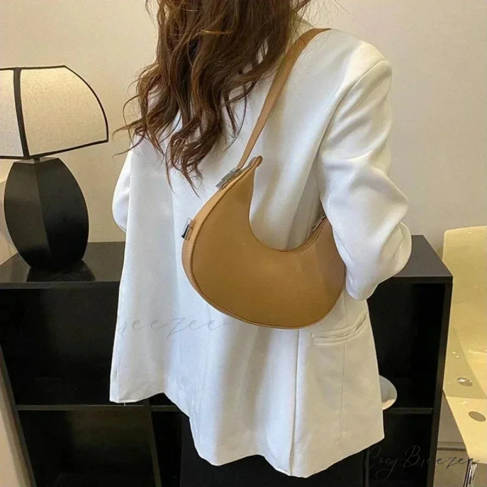 Luxury PU Leather Small Clutch shoulder-250126