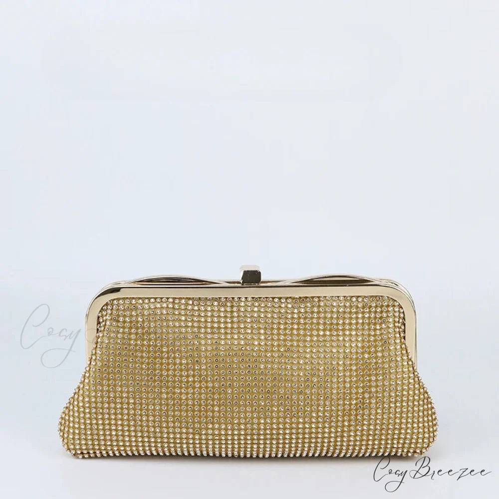 Luxury Square Shoulder Bag Yellow / (20cm clutchbag-250126