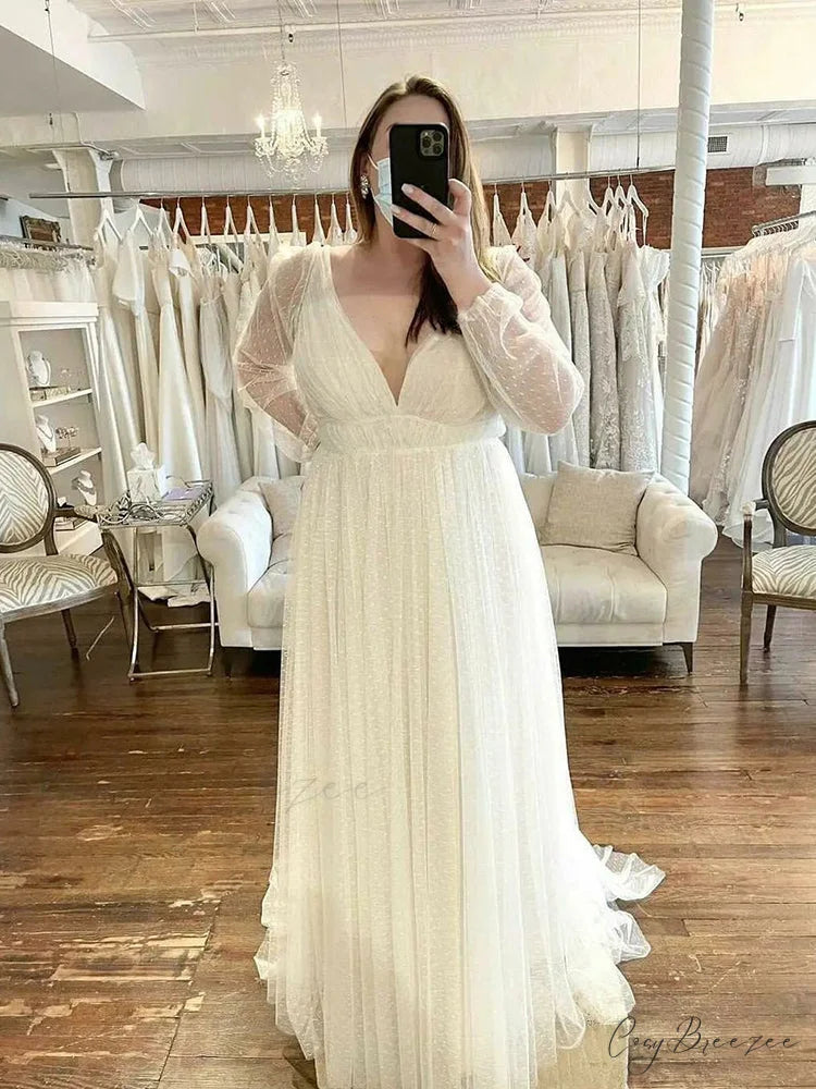 Maternity Plus Size Long Mesh Dress for Women