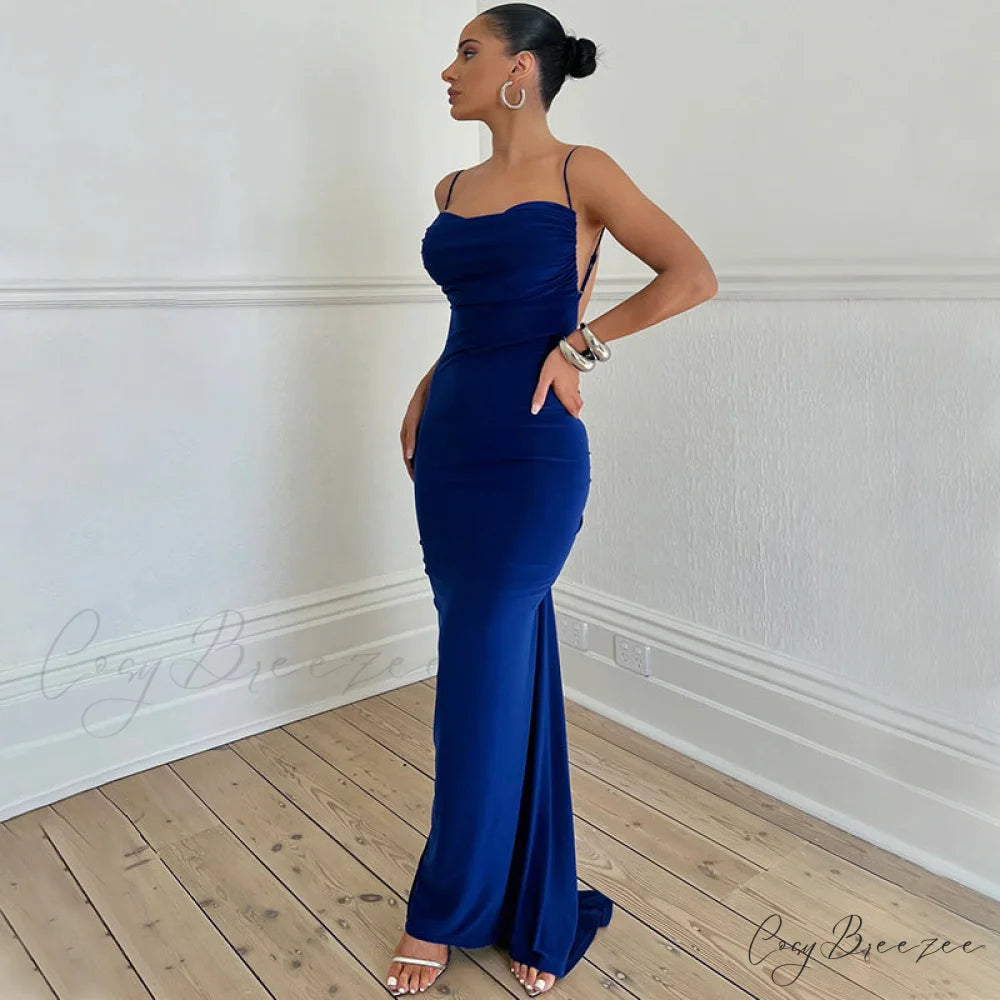 Mikayla Formal Stylish Backless Mermaid Dress