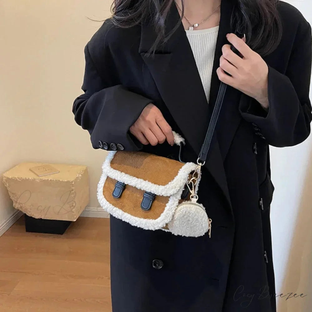 Mini Knot Handmade Knitted Bucket Handbag handbag-250126