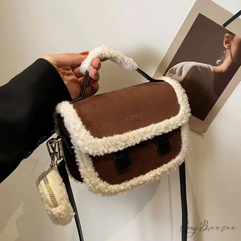 Mini Knot Handmade Knitted Bucket Handbag handbag-250126