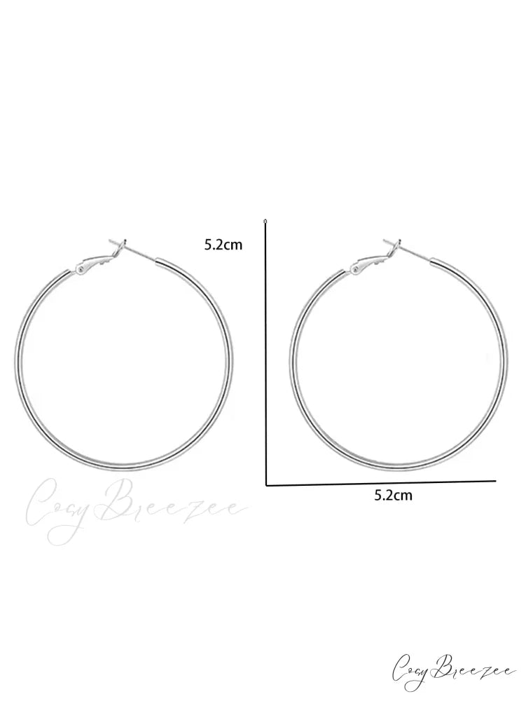 Minimalist Hoop Earrings
