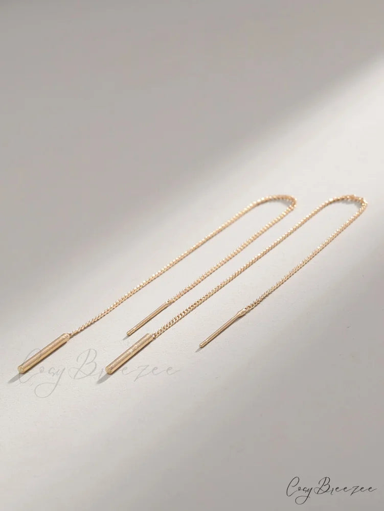 Minimalist Threader Earrings