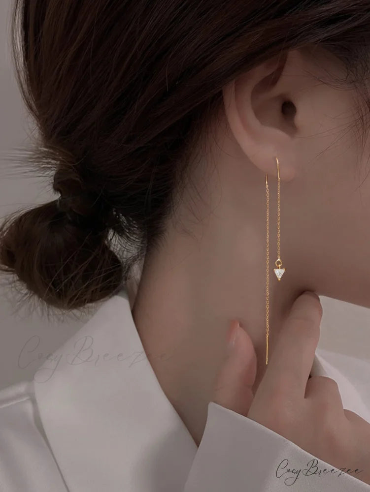 Minimalist Threader Earrings