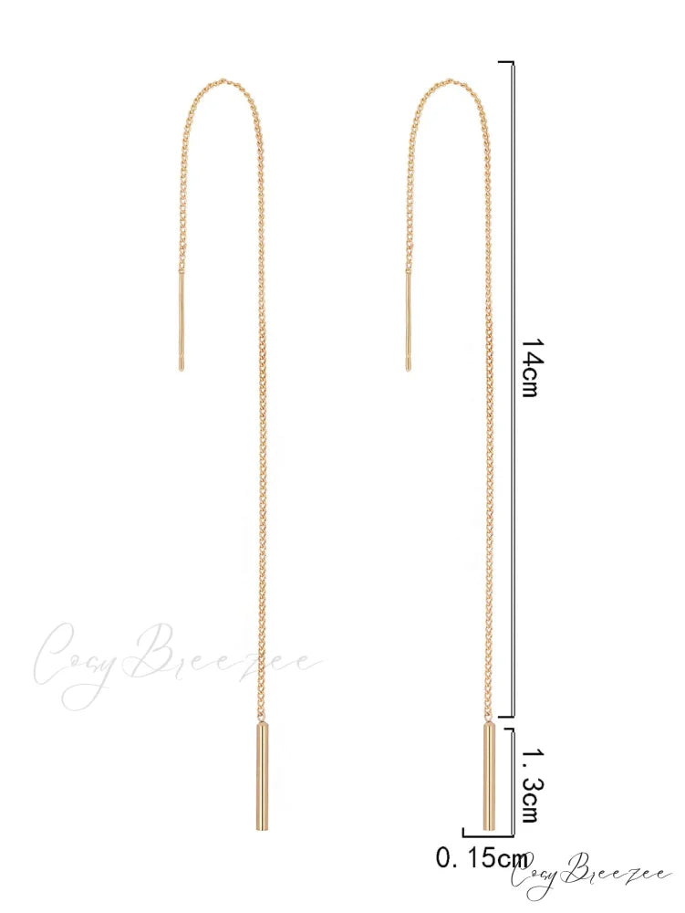 Minimalist Threader Earrings