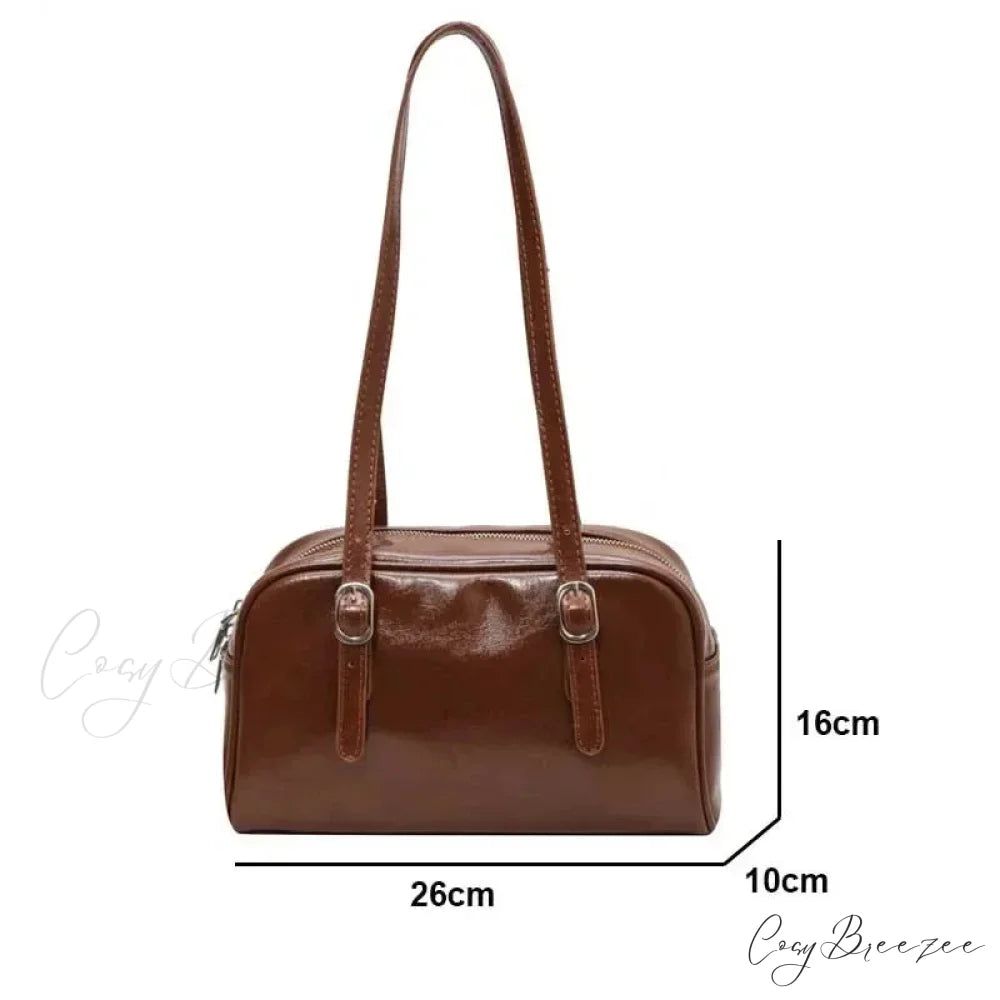 Monochrome Fashion Boston Bag shoulder-250126