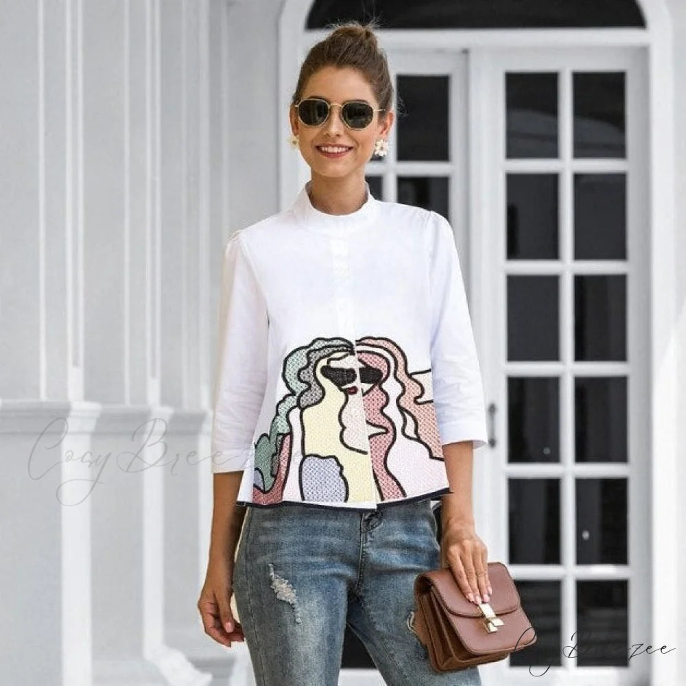 Monysa T-shirt XS / white