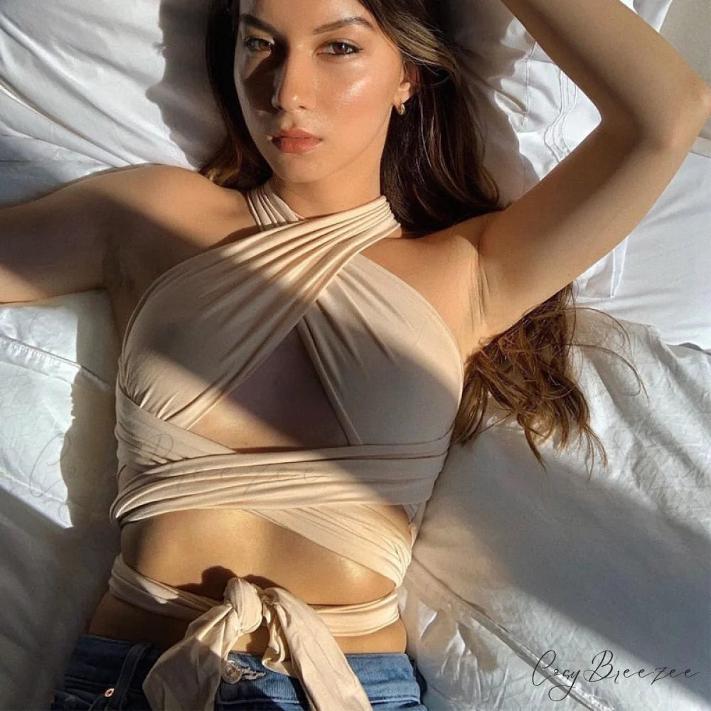 Multi-way Wrap Stylish Around Bandage Top