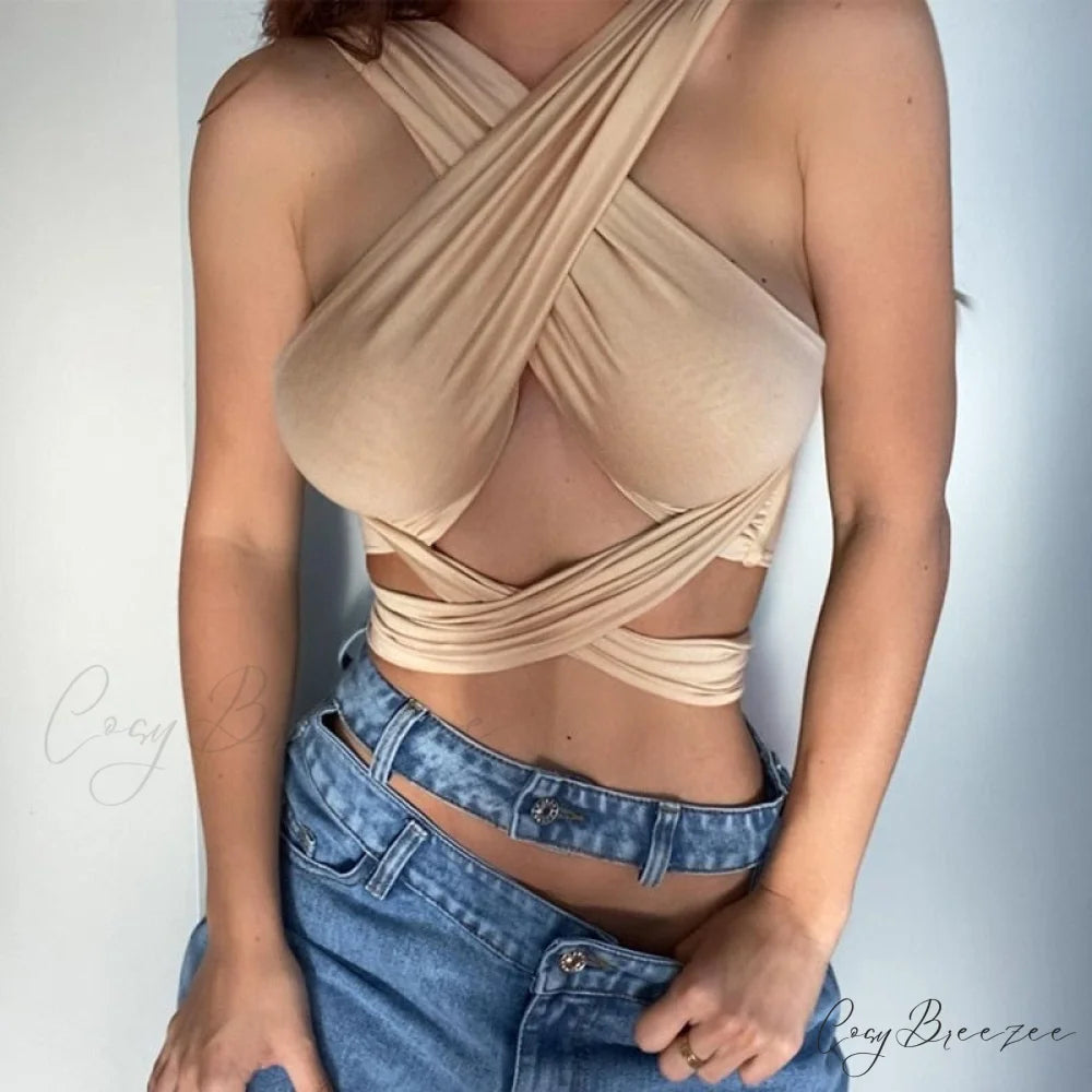 Multi-way Wrap Stylish Around Bandage Top