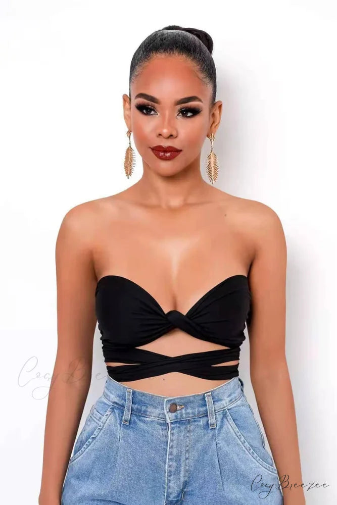 Multi-way Wrap Stylish Around Bandage Top