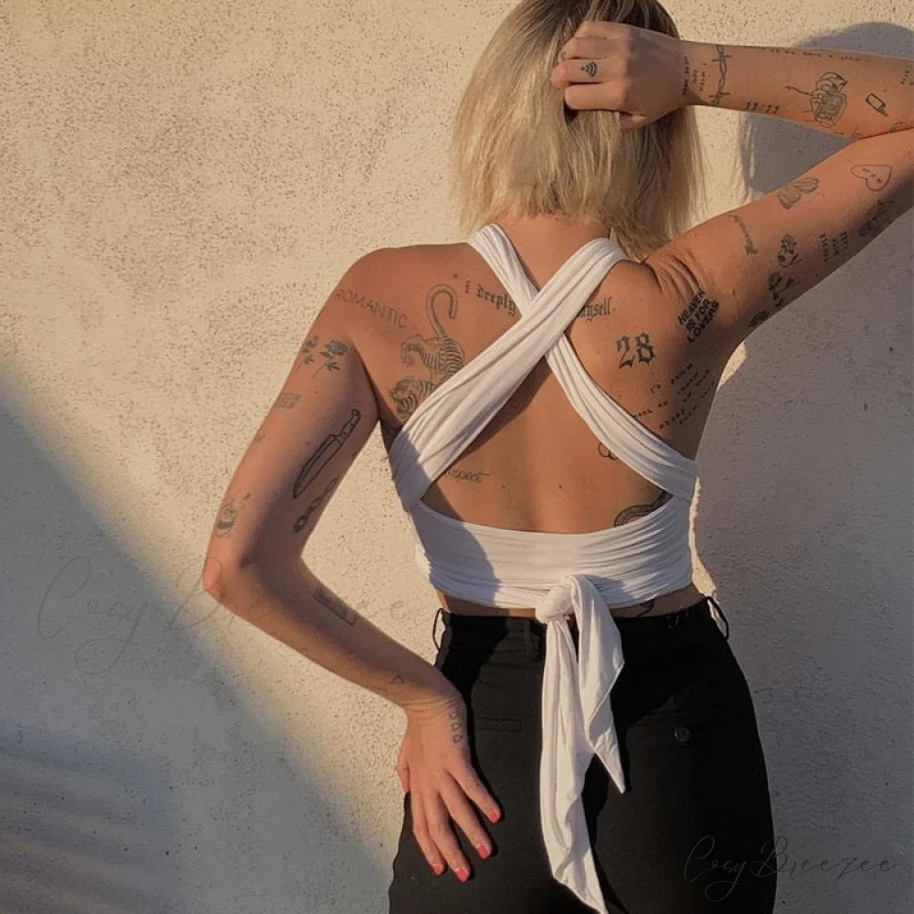 Multi-way Wrap Stylish Around Bandage Top