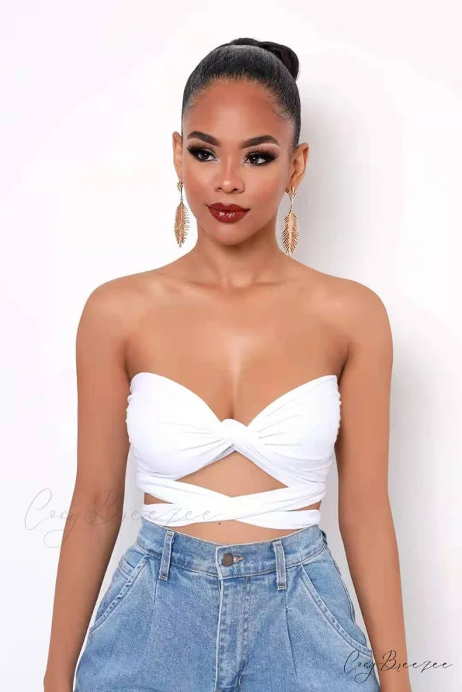 Multi-way Wrap Stylish Around Bandage Top
