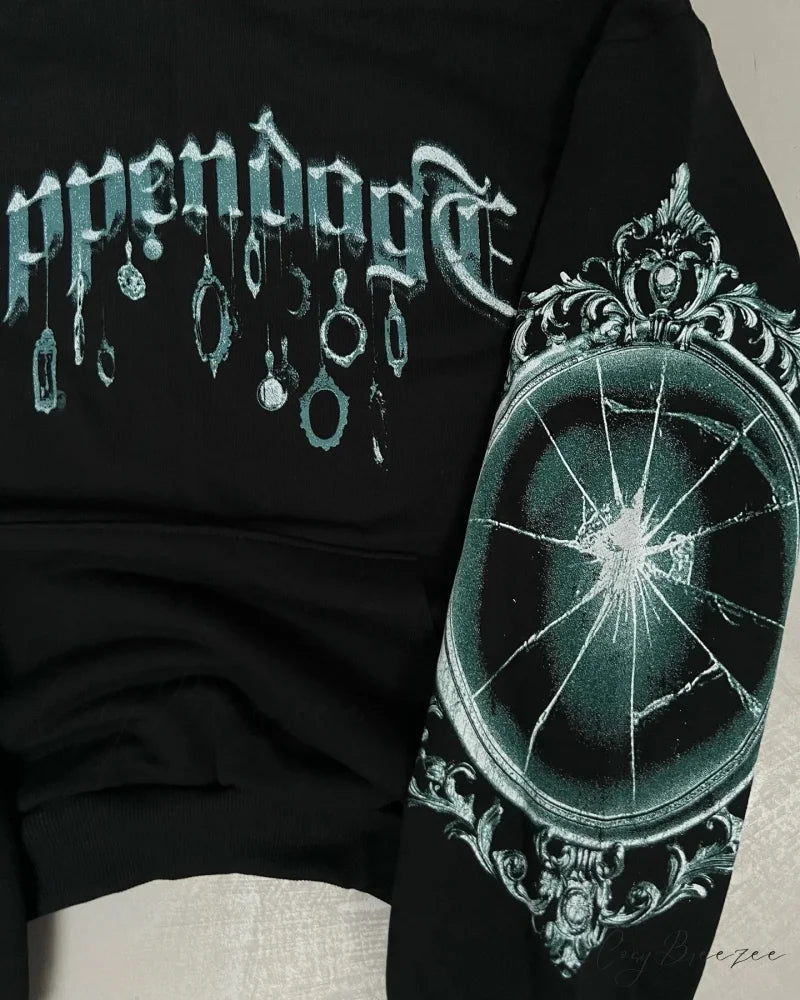 New Printing Loose Hoodie hoodies-241228