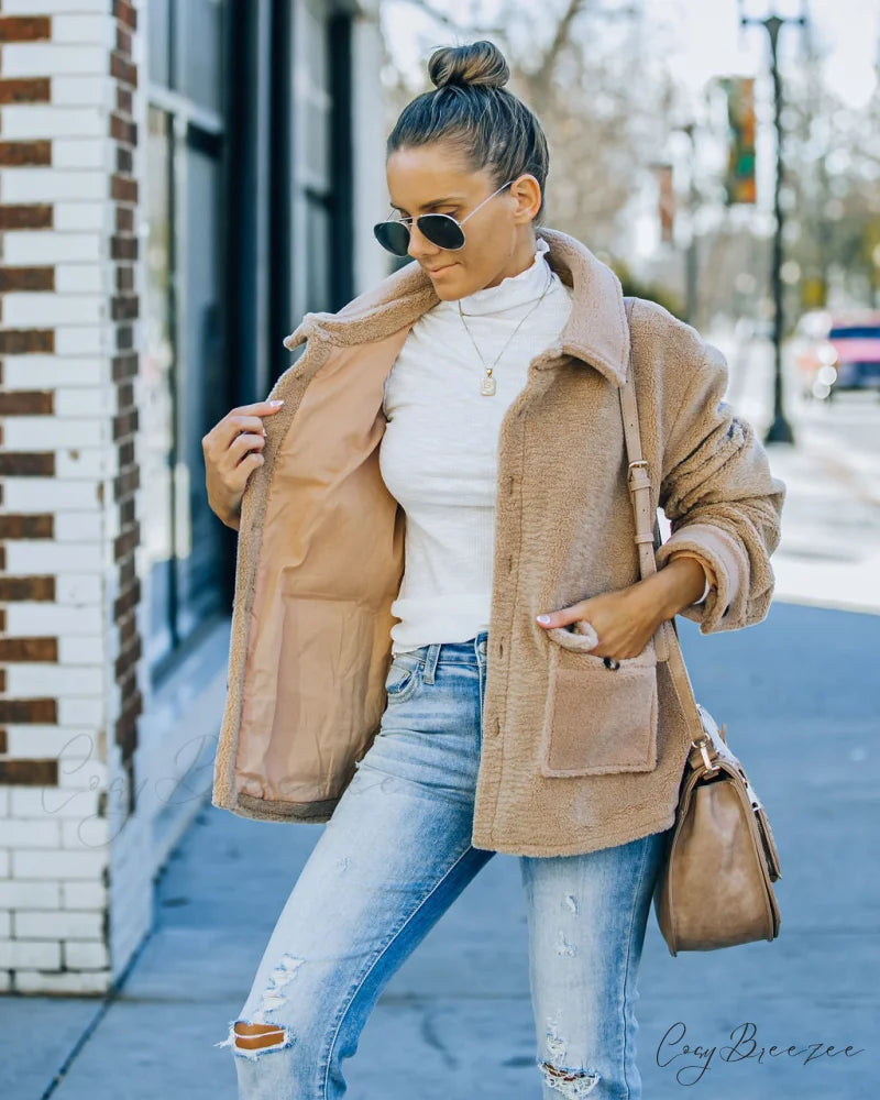 Noble Teddy Jacket - Camel