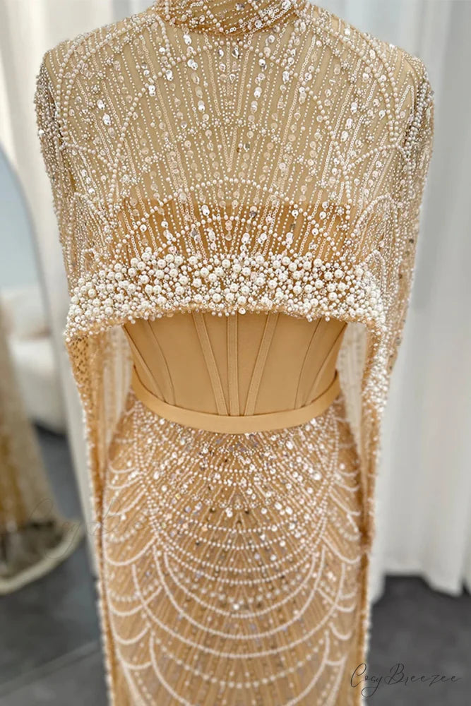 Olivia Pearl Graceful Embellished Maxi Dress