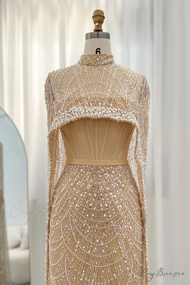 Olivia Pearl Graceful Embellished Maxi Dress